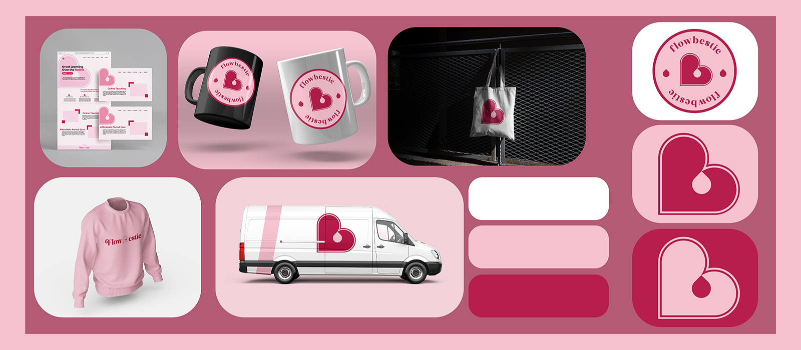 Flow Bestie Brand Identity